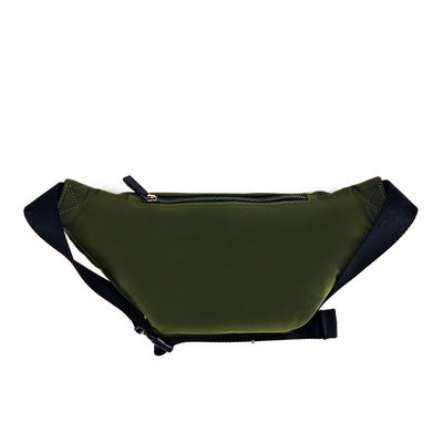 สีเขียว Fanny Hip Pack กระเป๋ากระเป๋าไนลอน Fanny กระเป๋ากระเป๋าเบา