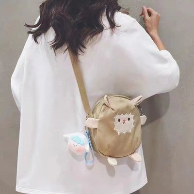 หนักเบา น่ารัก Crossbody กระเป๋า Sling Lining 15L ความจุ