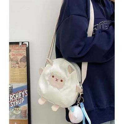 หนักเบา น่ารัก Crossbody กระเป๋า Sling Lining 15L ความจุ